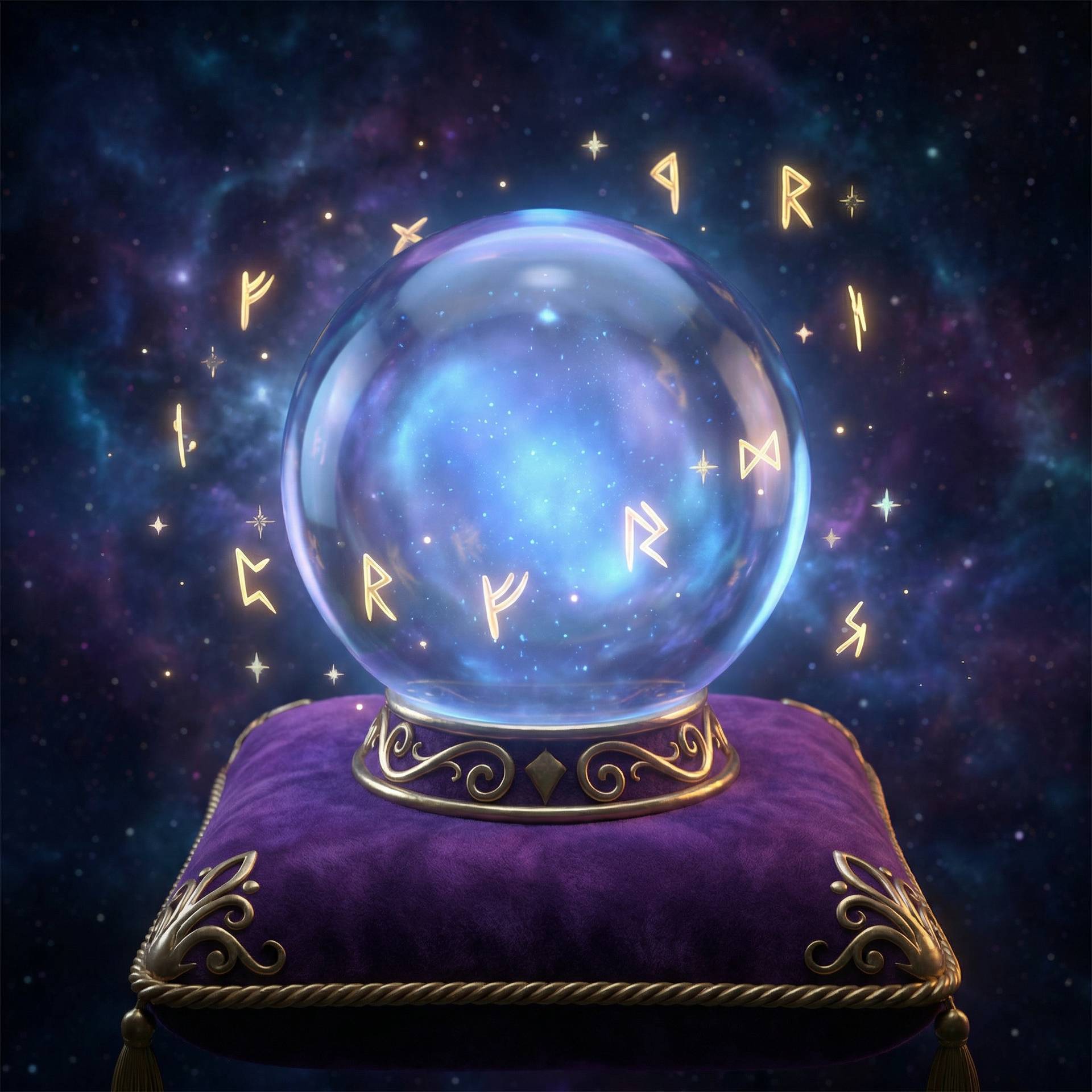 水晶球中的数字神谕